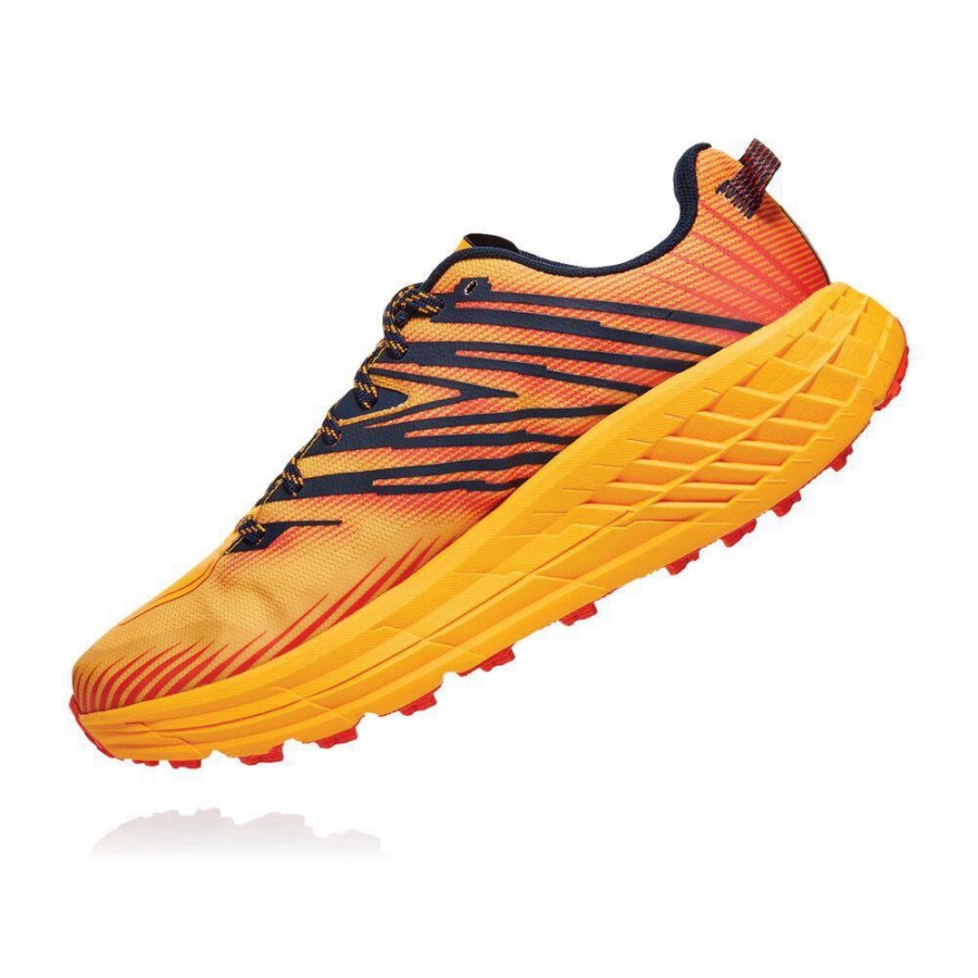 Hoka Speedgoat 4 Men's Hiking Shoes Yellow | IL10786YC