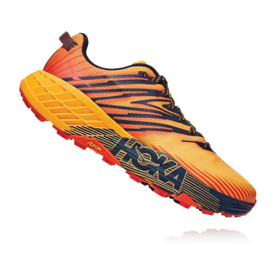 Hoka Speedgoat 4 Men's Running Shoes Yellow | IL05612KW