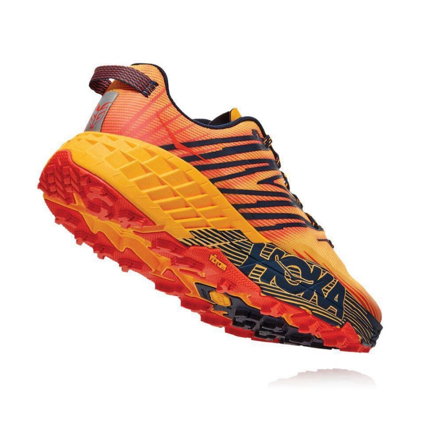 Hoka Speedgoat 4 Men's Running Shoes Yellow | IL05612KW