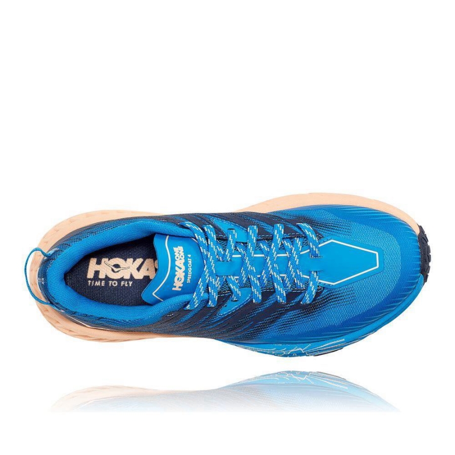 Hoka Speedgoat 4 Women's Sneakers Navy | IL70568SK