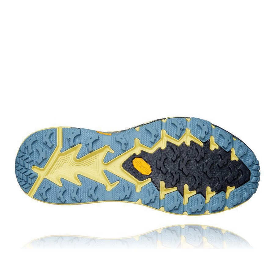 Hoka Speedgoat Mid 2 GTX Men's Trail Running Shoes Navy / Yellow | IL08314IM