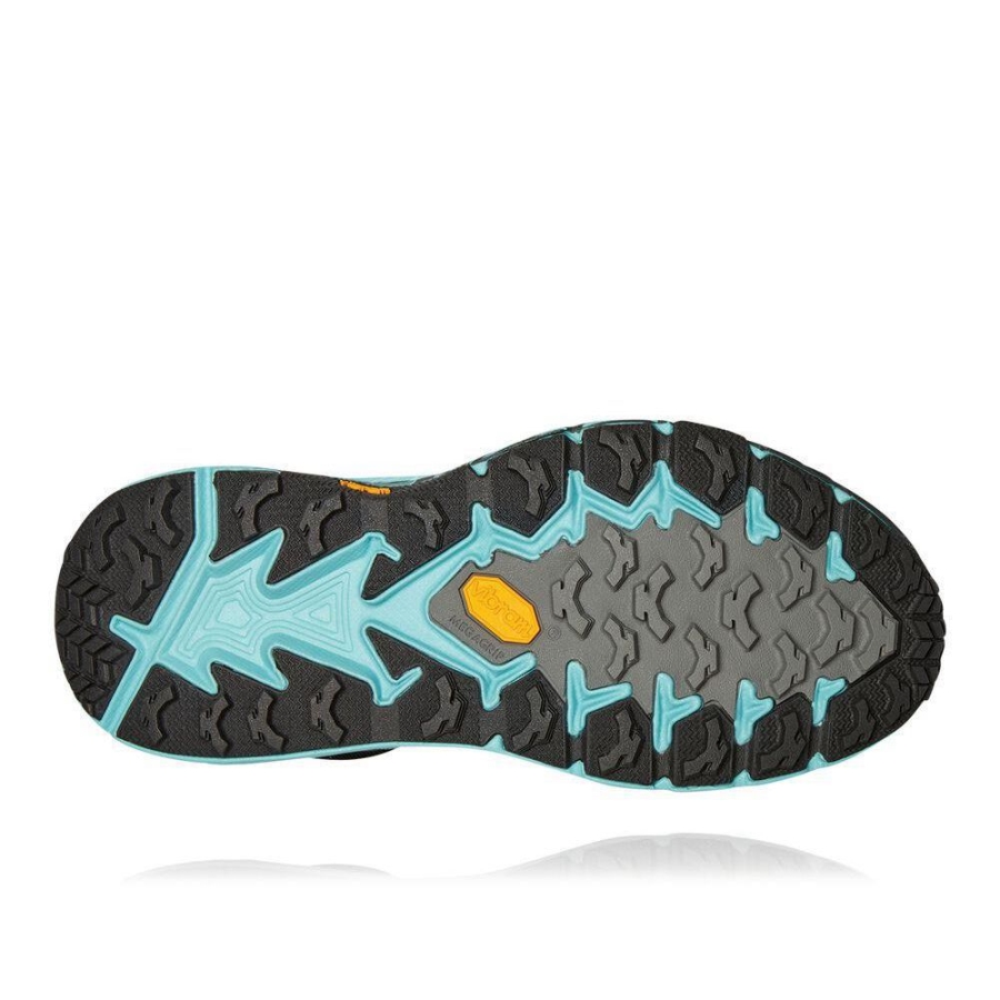 Hoka Speedgoat Mid 2 GTX Women's Sneakers Blue / Black / Gold | IL61730IJ