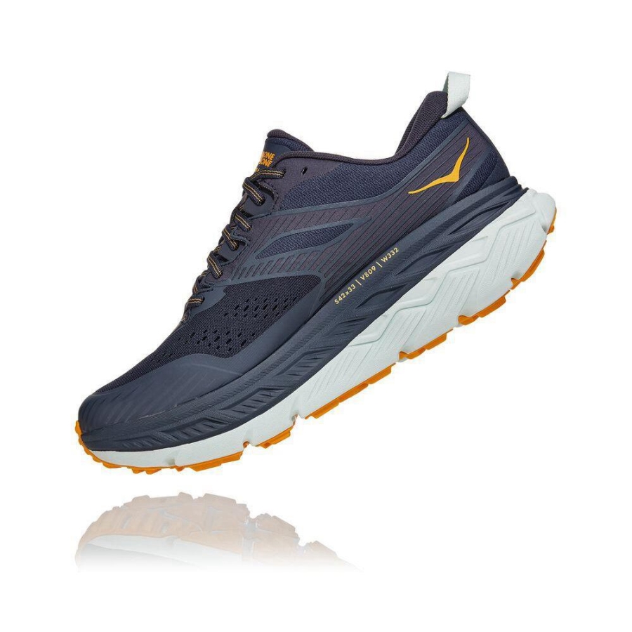 Hoka Stinson ATR 6 Men's Sneakers Navy | IL97385PN