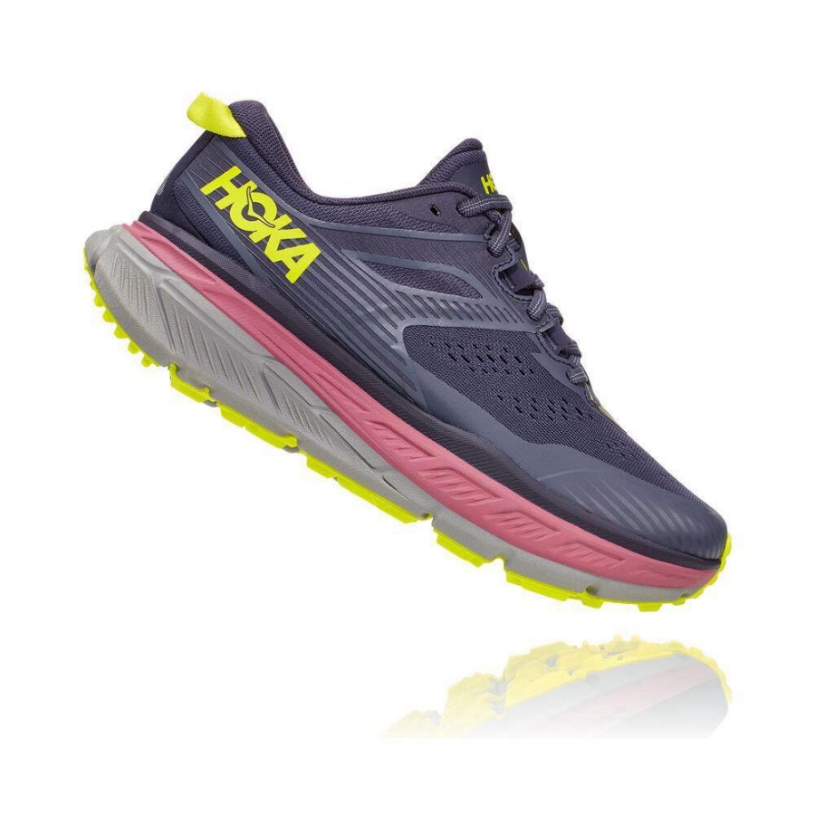 Hoka Stinson ATR 6 Women's Sneakers Navy / Pink | IL29345EZ