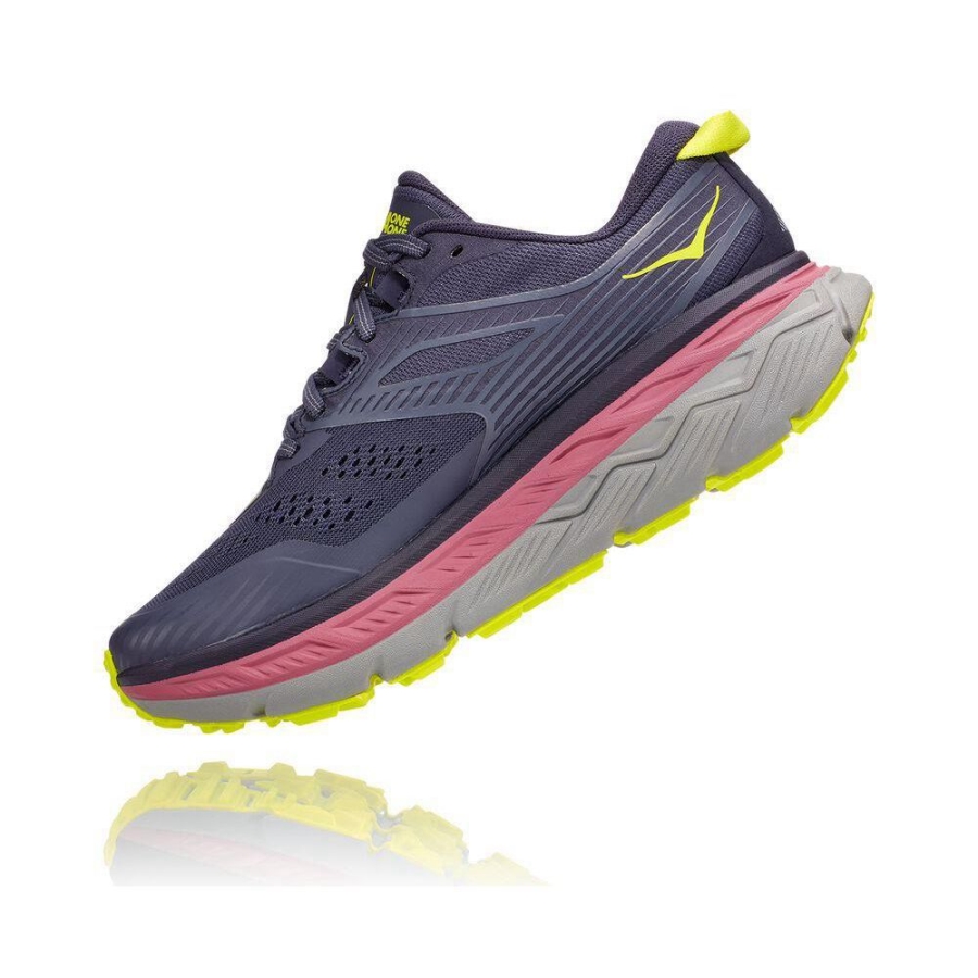 Hoka Stinson ATR 6 Women's Sneakers Navy / Pink | IL29345EZ