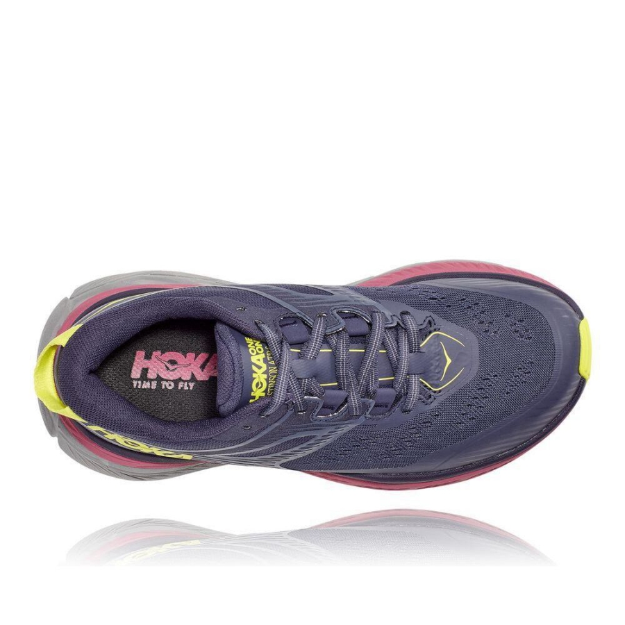 Hoka Stinson ATR 6 Women's Sneakers Navy / Pink | IL29345EZ