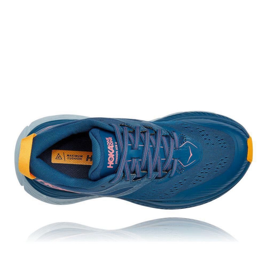 Hoka Stinson ATR 6 Women's Sneakers Navy | IL71638TX