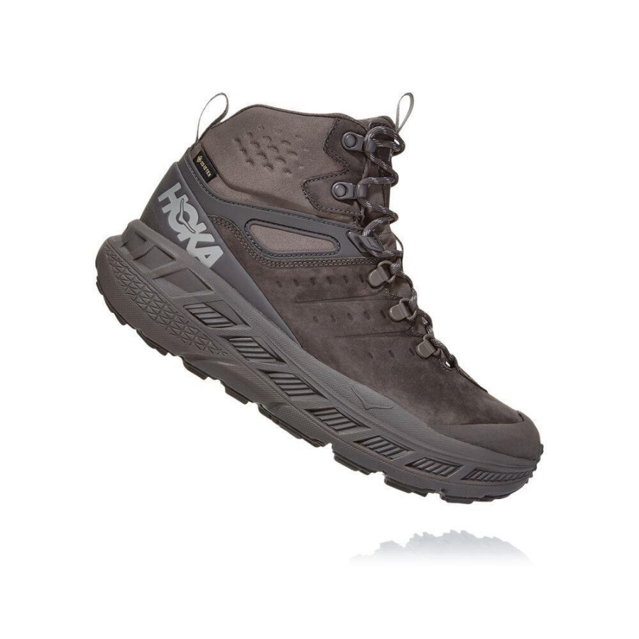 Hoka Stinson Mid GTX Men's Sneakers Grey | IL25968MY