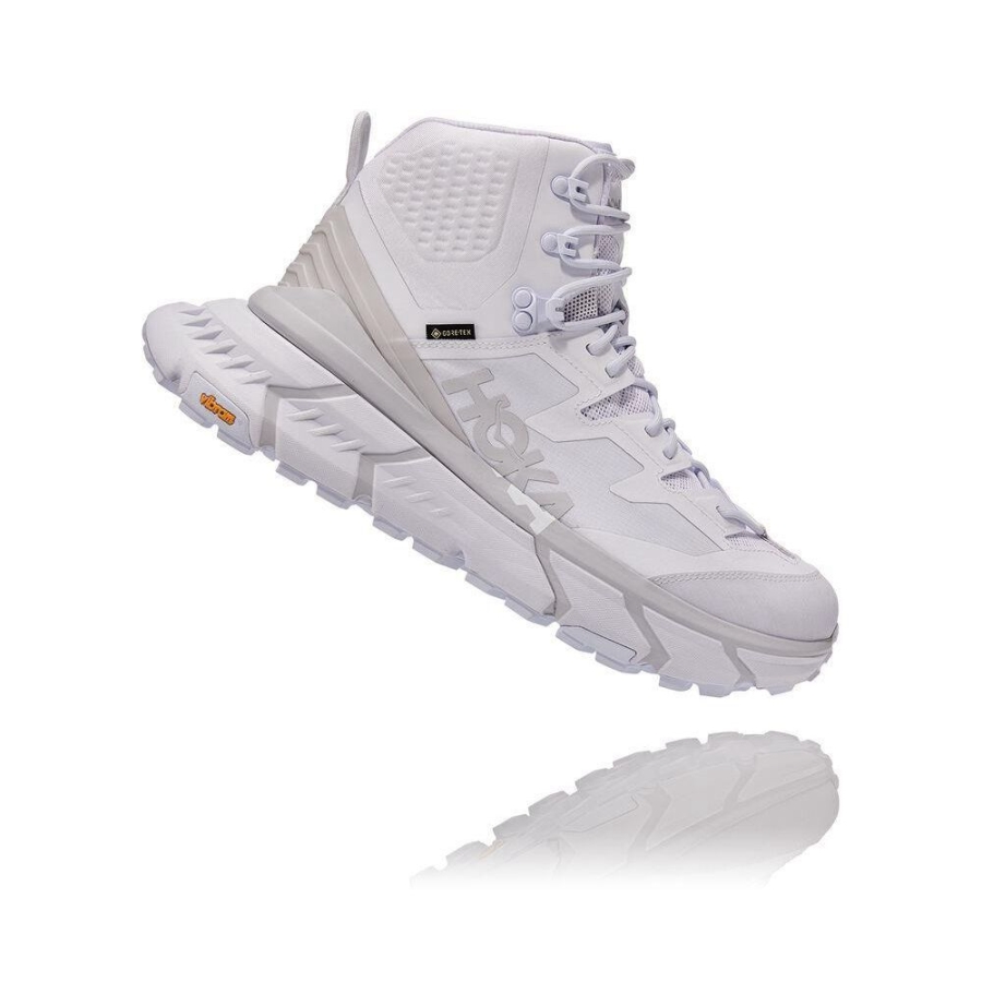 Hoka TenNine Hike GTX Men's Trail Running Shoes White | IL69723JS