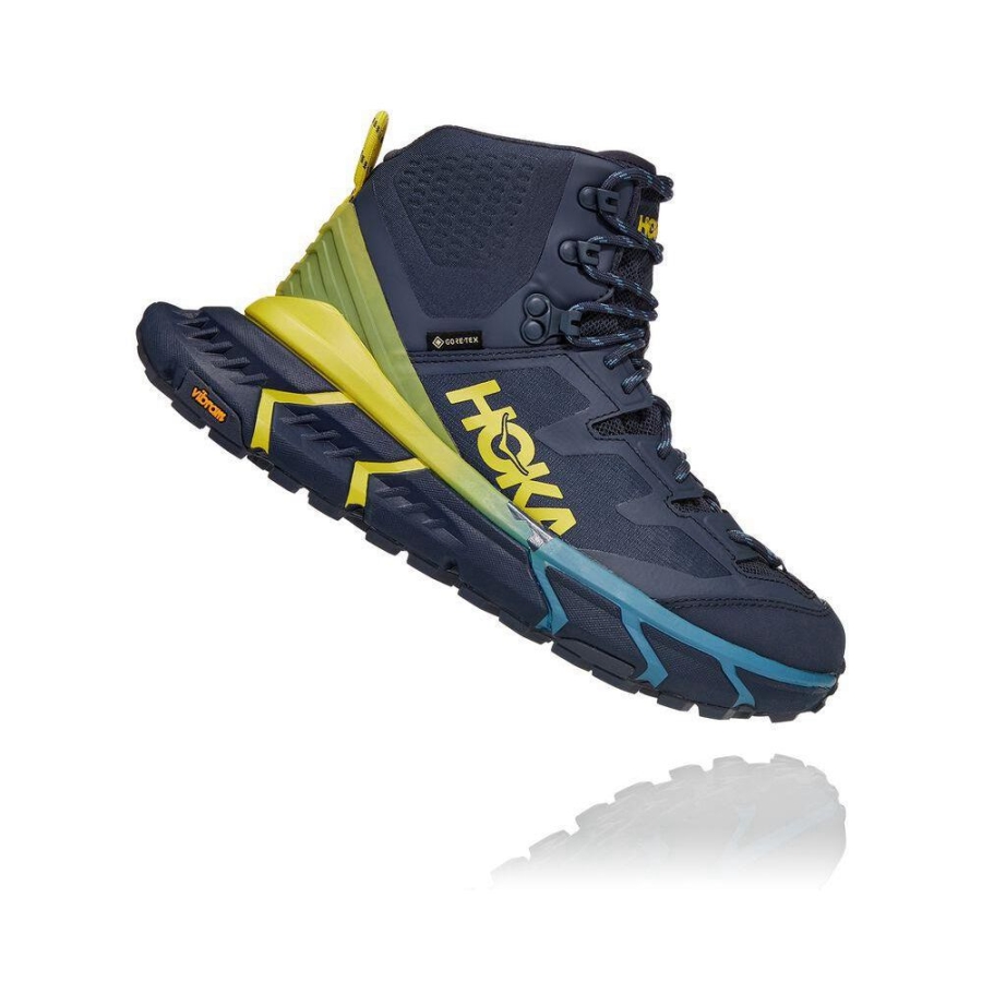 Hoka TenNine Hike GTX Women's Hiking Boots Navy | IL85760PS