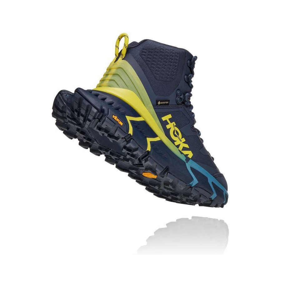 Hoka TenNine Hike GTX Women's Hiking Boots Navy | IL85760PS