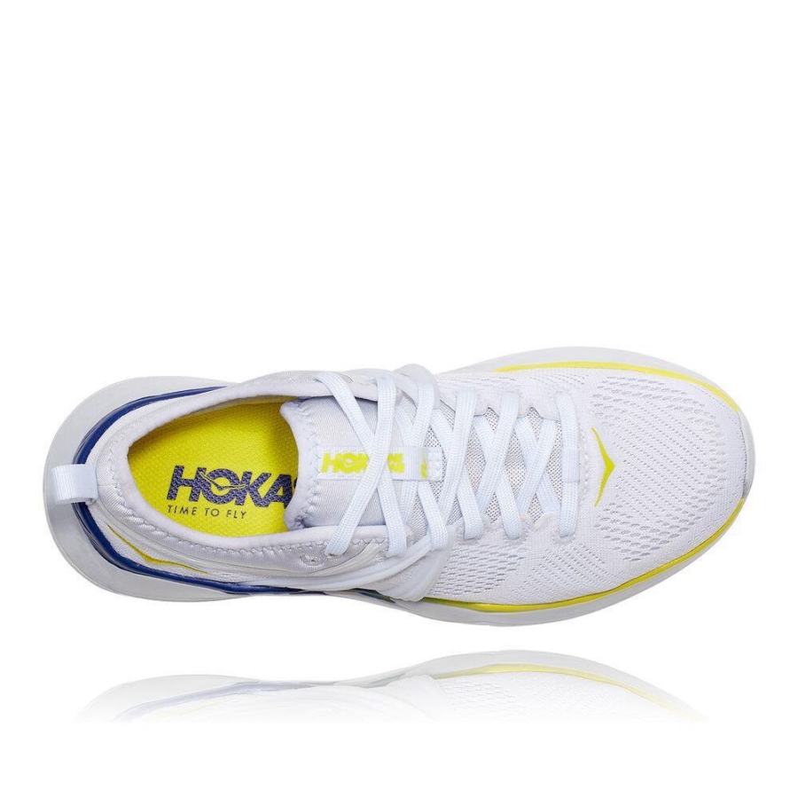 Hoka Tivra Women's Road Running Shoes White / Blue | IL26458LS