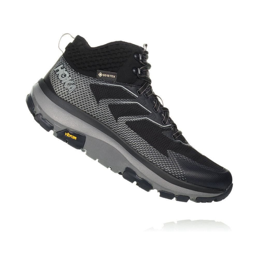 Hoka Toa GTX Men's Hiking Boots Black / Grey | IL68253HX