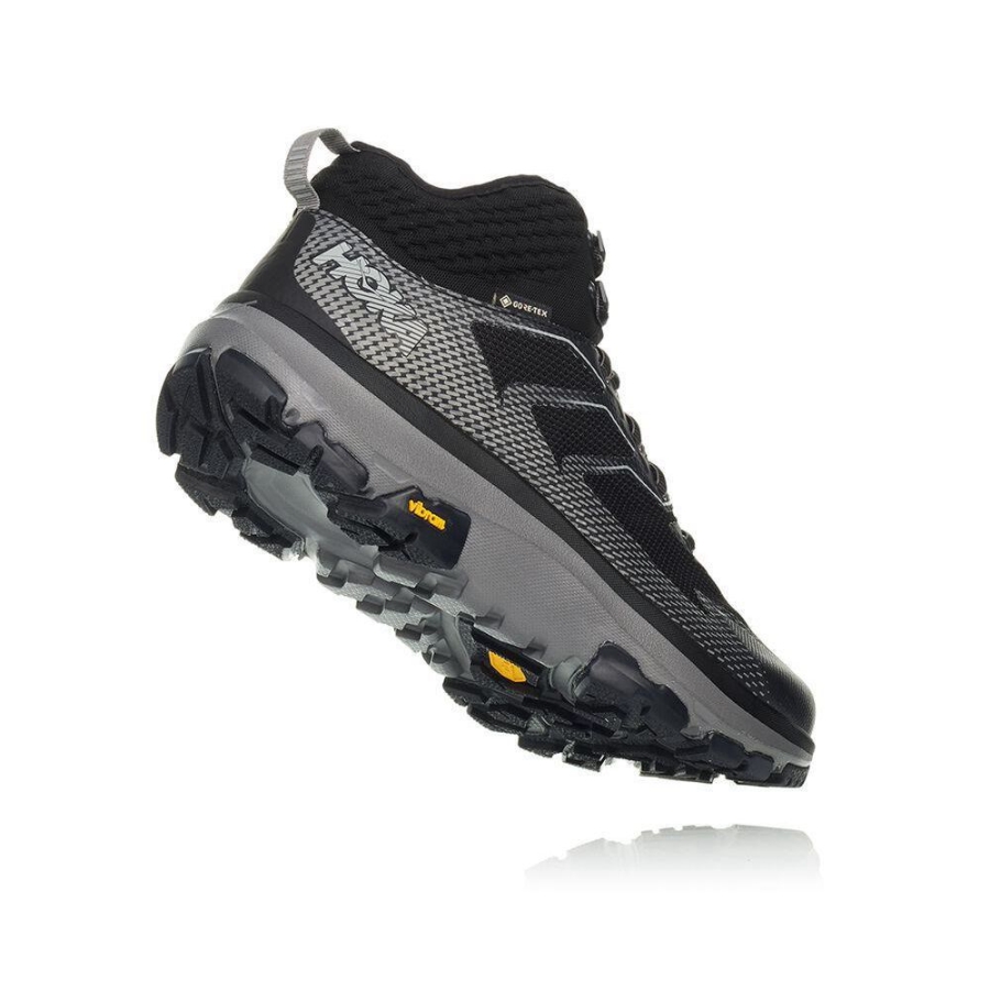 Hoka Toa GTX Men's Hiking Boots Black / Grey | IL68253HX