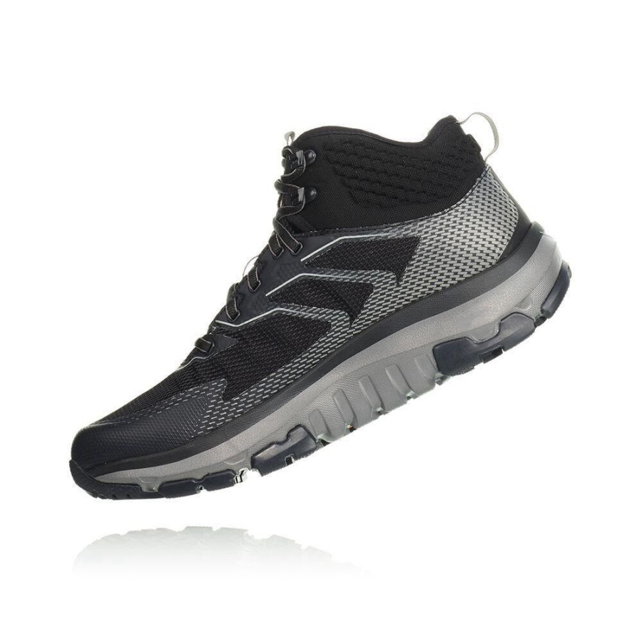 Hoka Toa GTX Men's Hiking Boots Black / Grey | IL68253HX